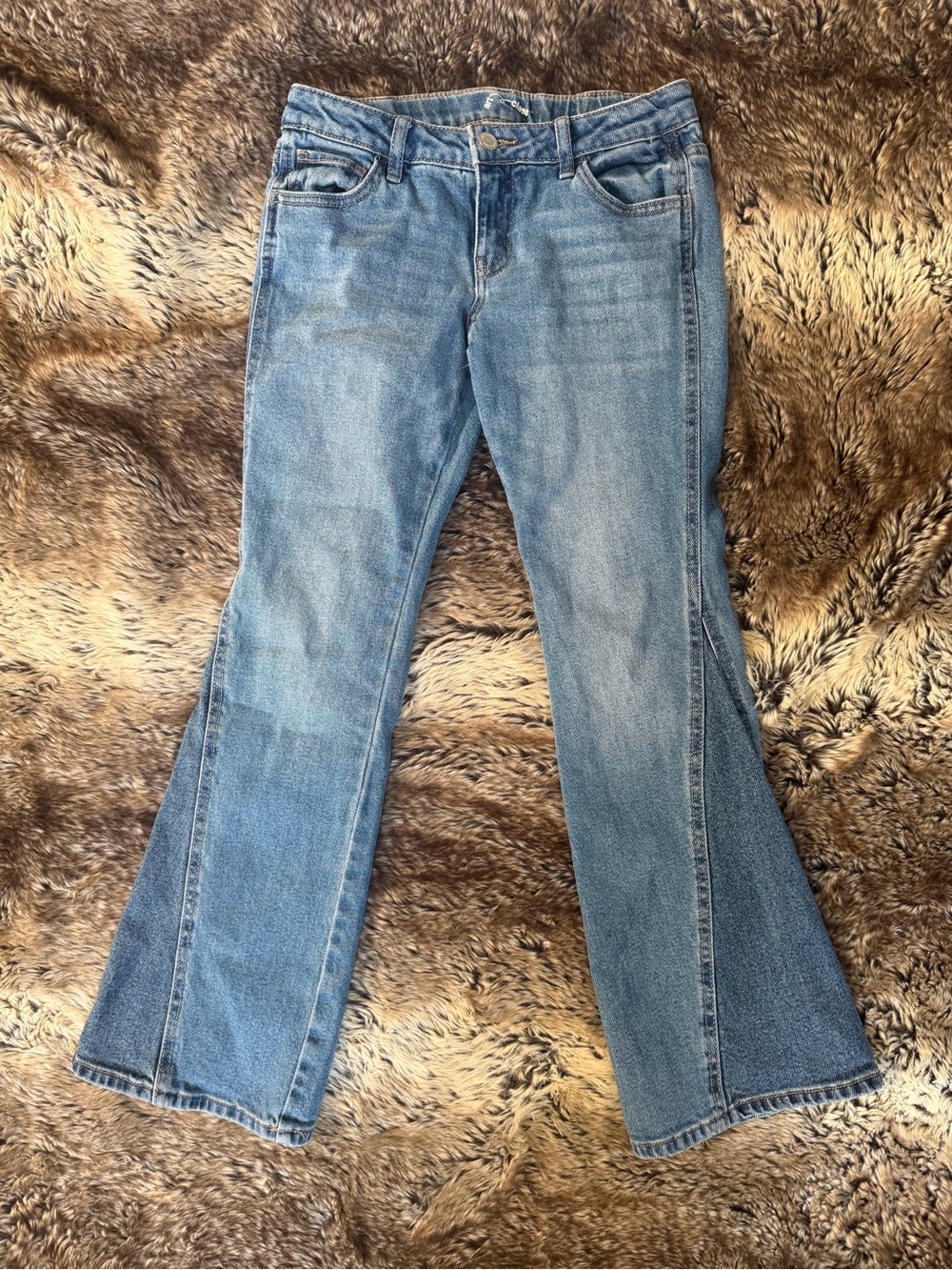 art class Girls Light Wash Flare Jeans